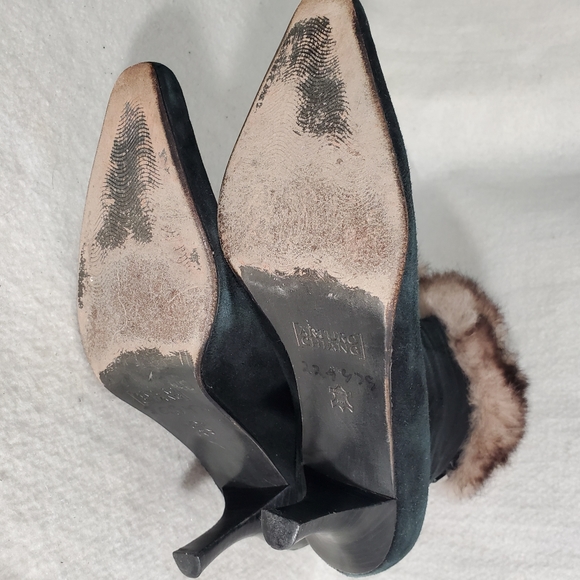 Arturo Chiang Suede and Fur boots - Picture 8 of 9
